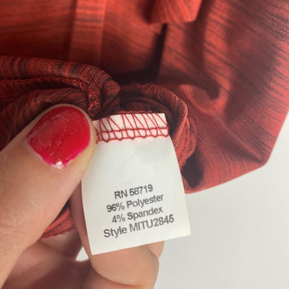 Elementz Copper Ruffle Top Size Medium - Picture 4 of 6